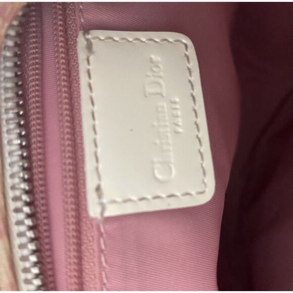 Dior Vintage Y2K Pink Trotter Crossbody Authentic - Picture 11 of 13